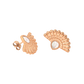 Incredible Leo Stud Earrings Roségold