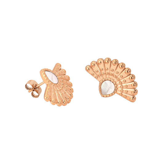 Incredible Leo Stud Earrings Roségold