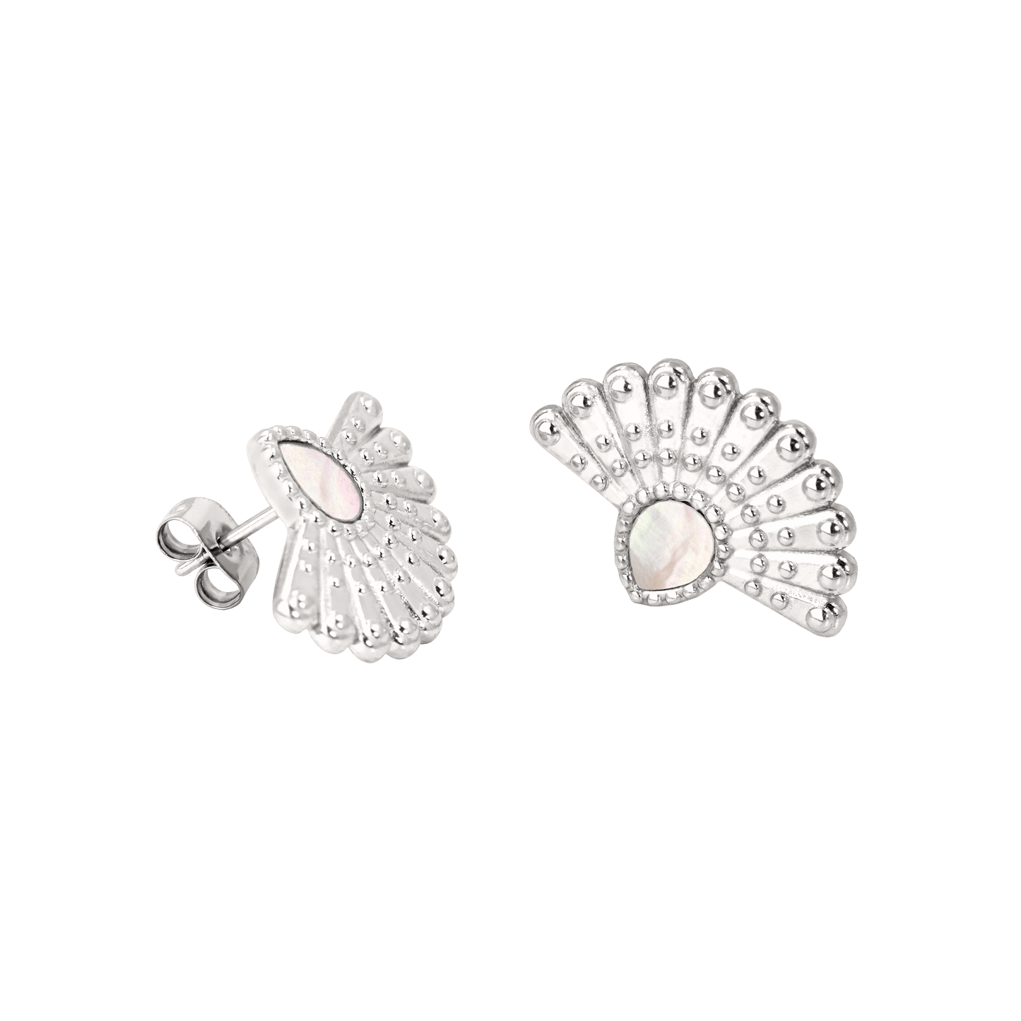 Incredible Leo Stud Earrings Silber