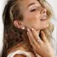 Incredible Leo Stud Earrings Silber