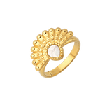Incredible Lien Peacock Ring Gold