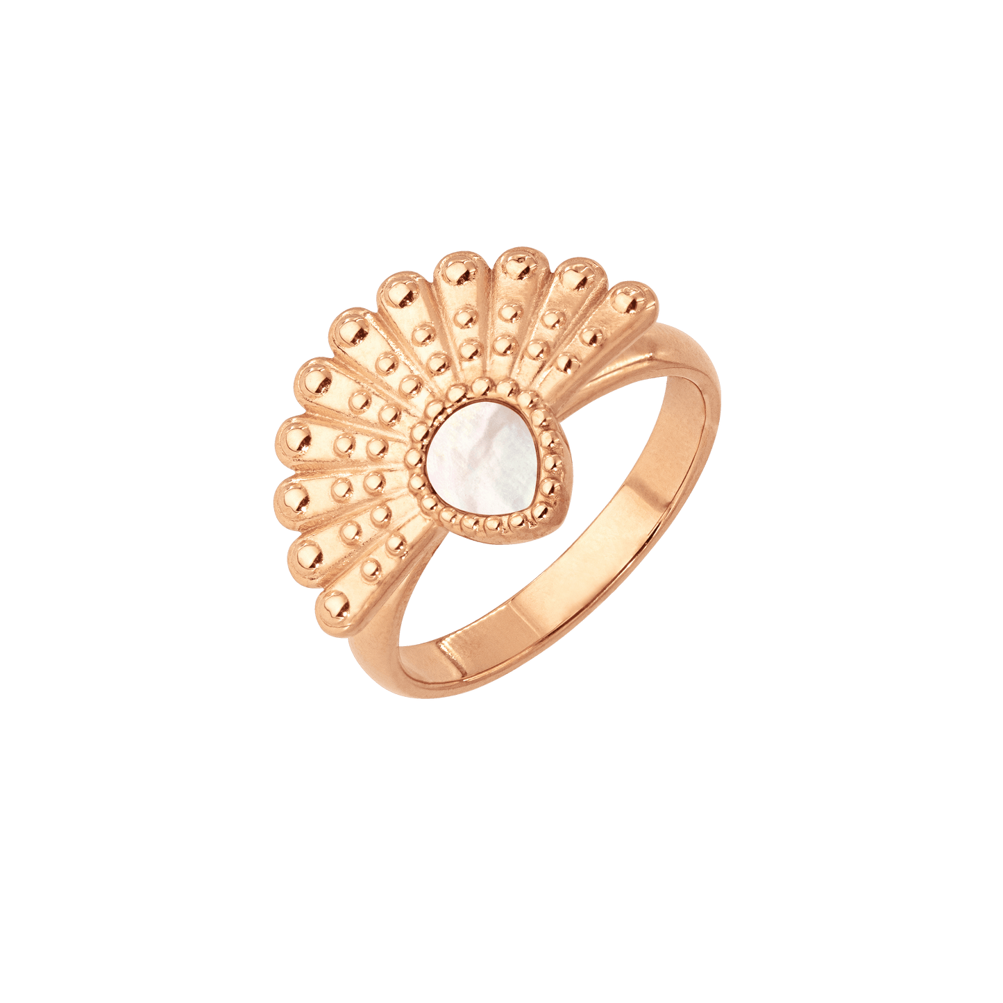 Incredible Lien Peacock Ring Roségold