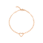 Loving Heart Bracelet Roségold