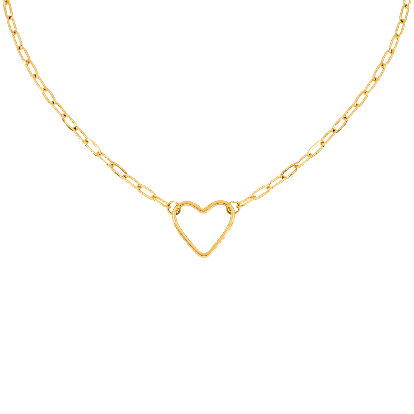 Loving Heart Necklace Gold