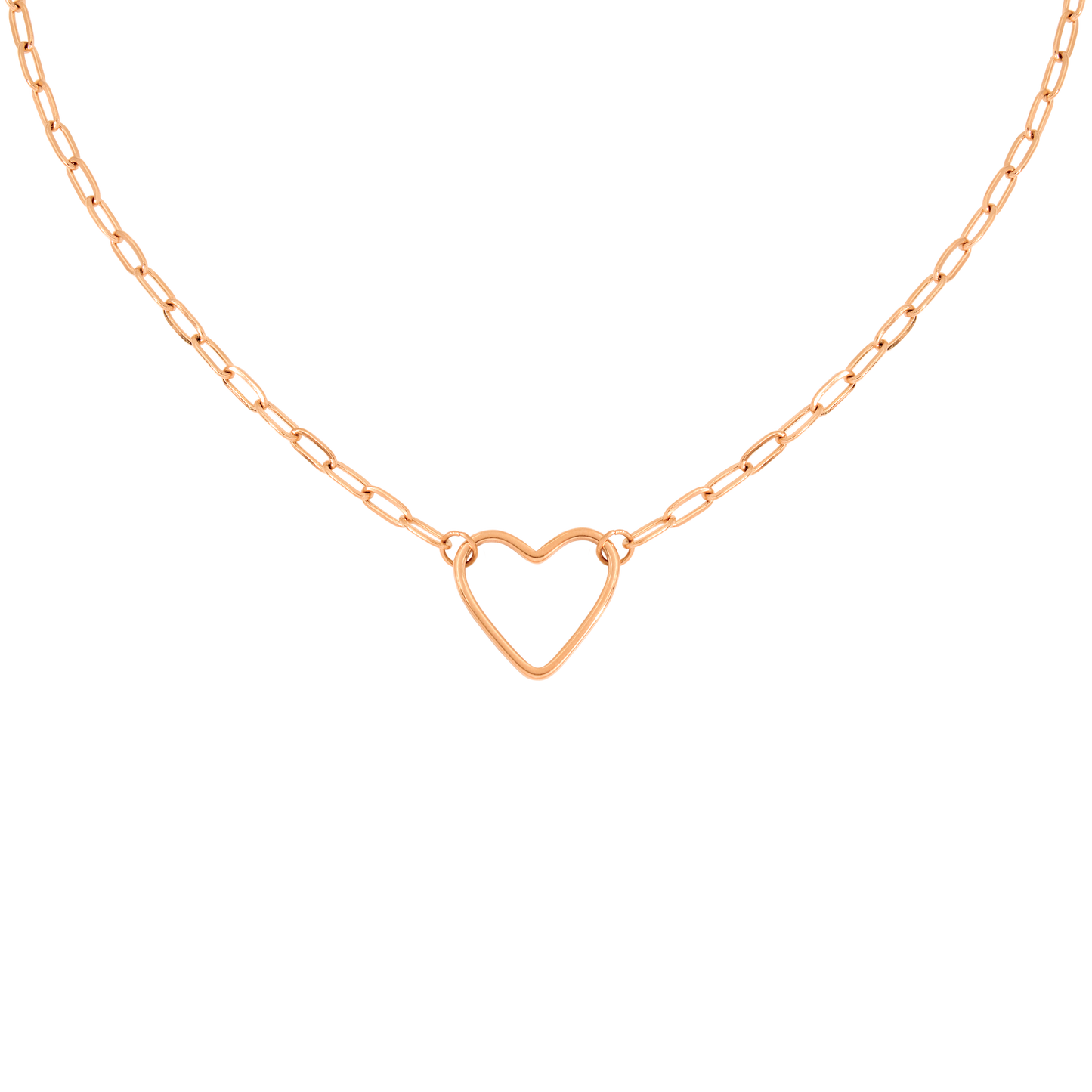 Loving Heart Necklace Roségold