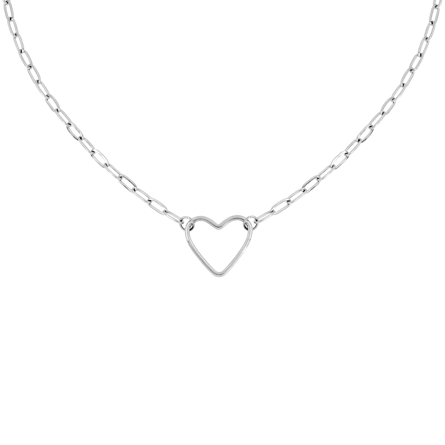 Loving Heart Necklace Silber