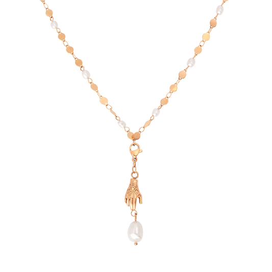 Lovingly Visavie Necklace Set Roségold