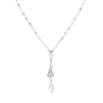 Lovingly Visavie Necklace Set Silber