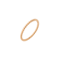 Narrow Sphere Ring Roségold