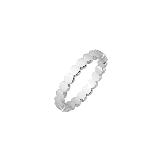 Small Circles Ring Silber
