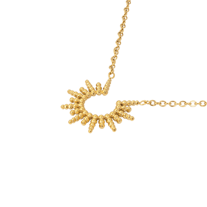 Sunshine Sister Necklace Gold