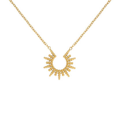 Sunshine Sister Necklace Gold