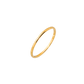 Fine Line Ring Gold