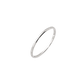 Fine Line Ring Silber