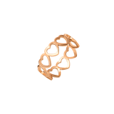 Heart in Heart Ring Roségold
