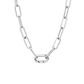 Long Link Necklace Silber