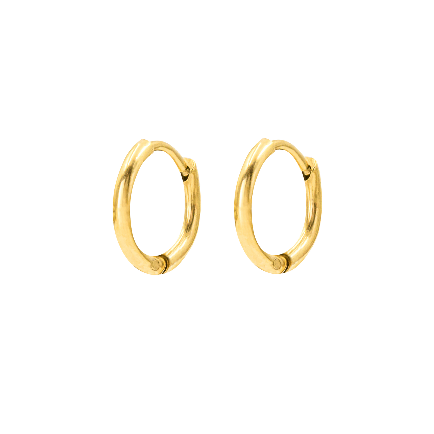 Slim Hoops Small Gold
