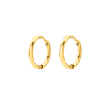 Slim Hoops Small Gold