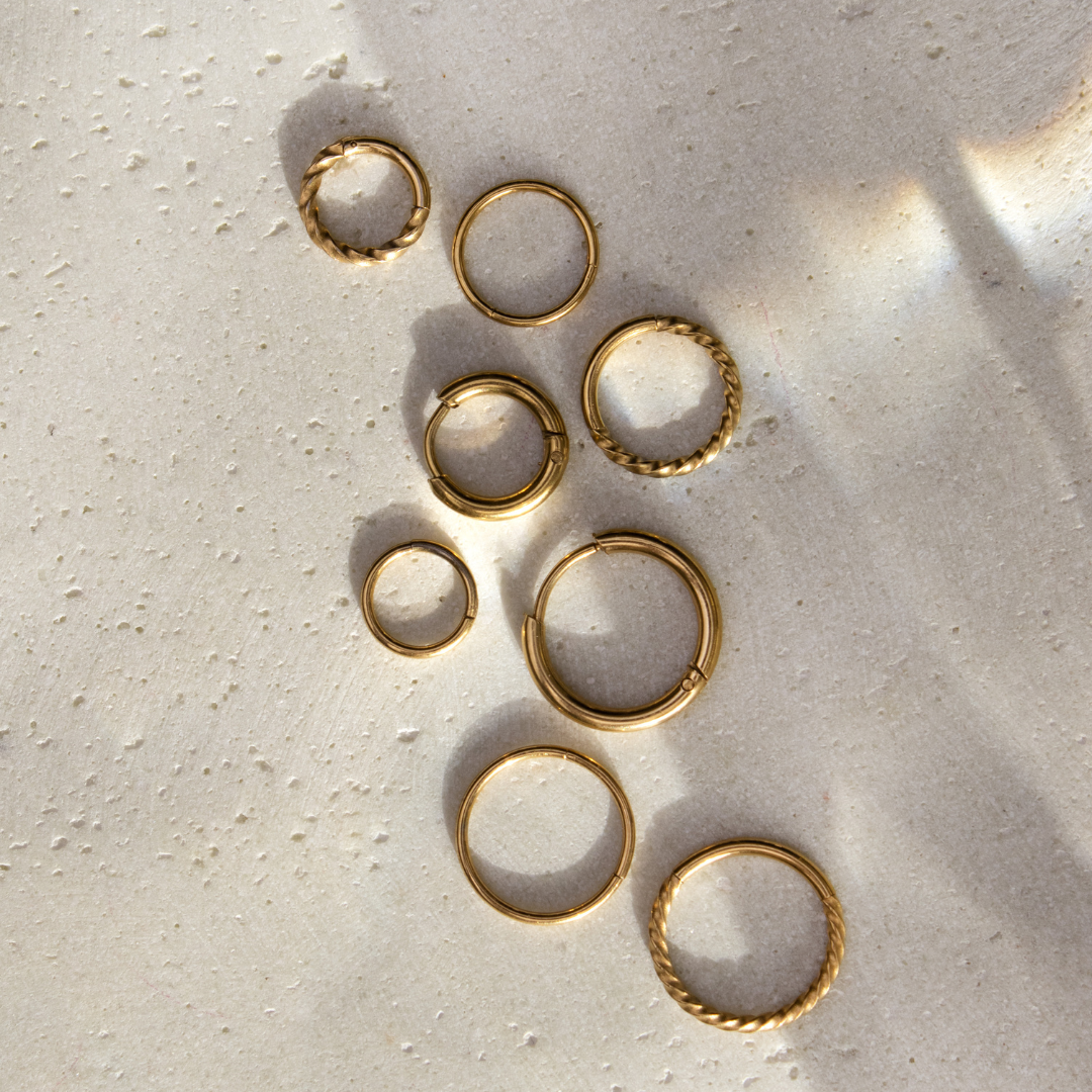 Basic Click Piercing Ring Roségold – Luamaya