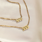 Angel Number 555 Necklace Gold