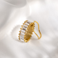 Slim Wave Ring Gold