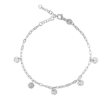 Catalina Anklet Silber