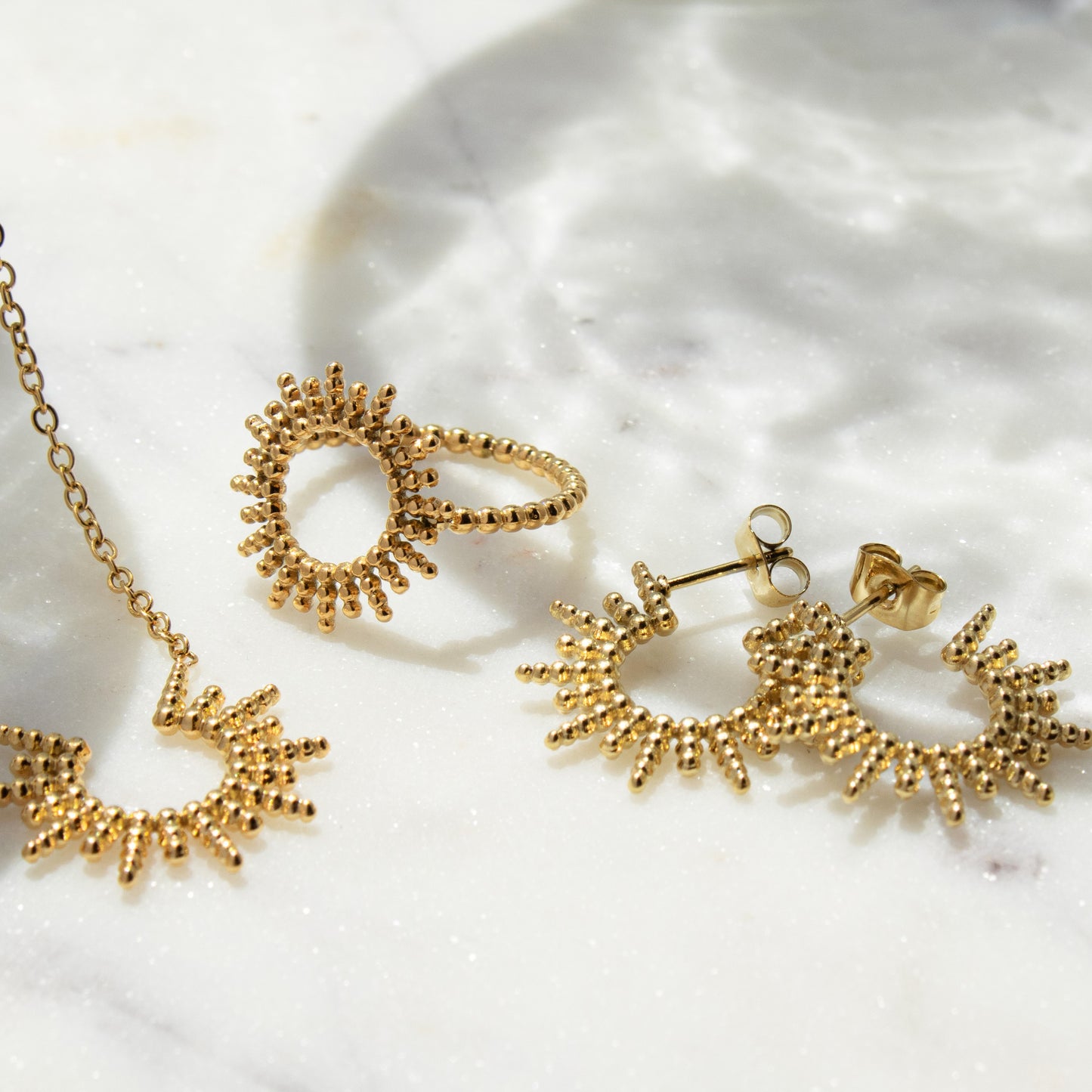 Sunshine Emelie Earrings Gold