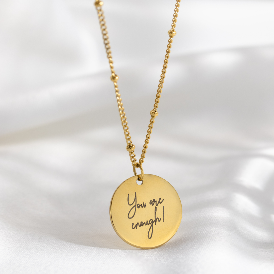 You are enough Necklace Silber