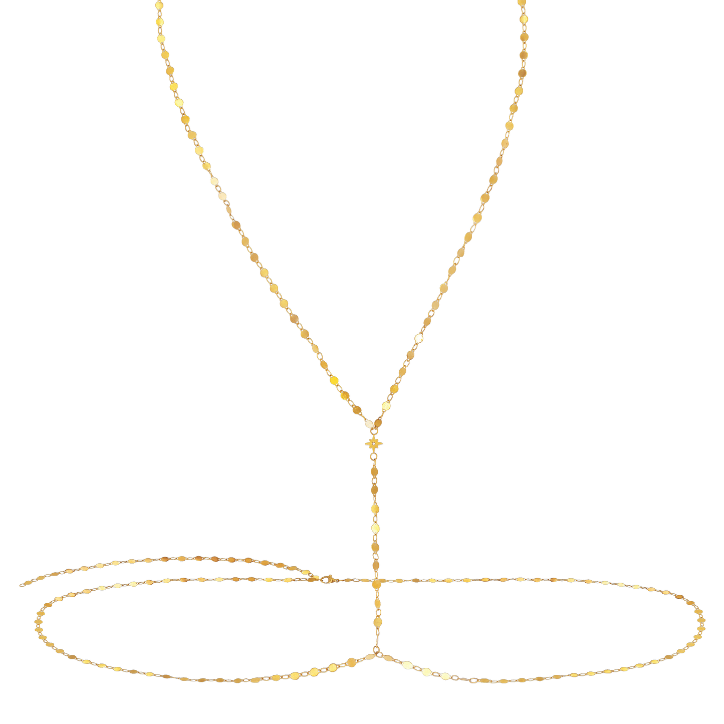 Stunning Jule Body Chain Gold