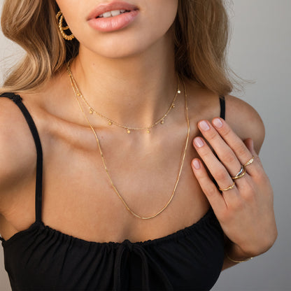 Vintage Necklace Gold