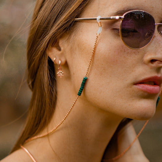 Palmera Sunglasses Chain Roségold
