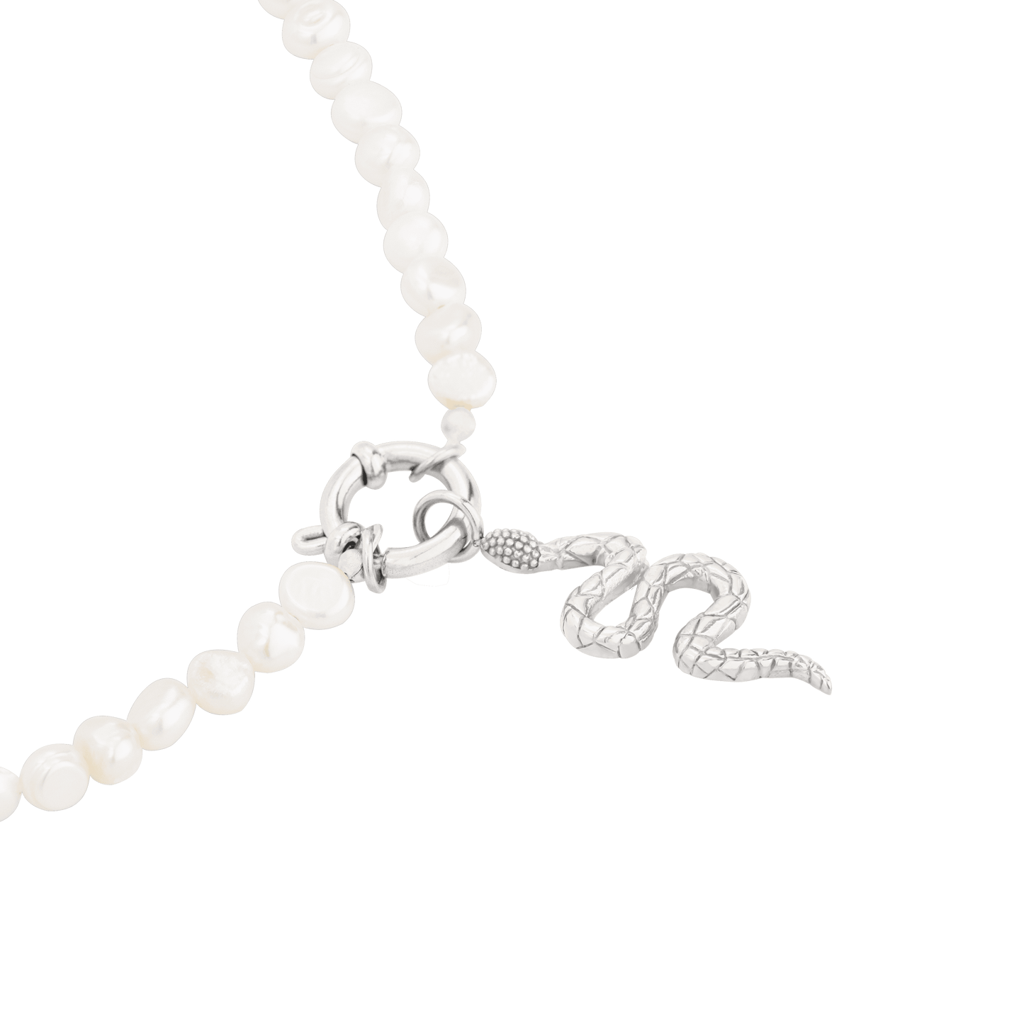 Lola Power Pearl Necklace Set Silber
