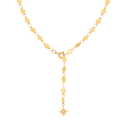 Rising Lotti Y-Necklace Gold