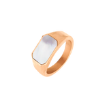 Mother of Pearls Ring Roségold
