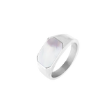 Mother of Pearls Ring Silber