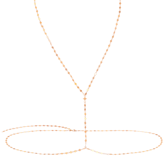 Stunning Jule Body Chain Roségold