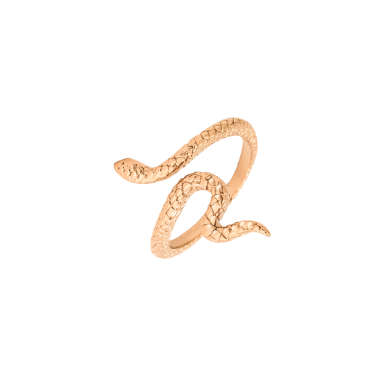 Lola Selflove Snake Ring Roségold