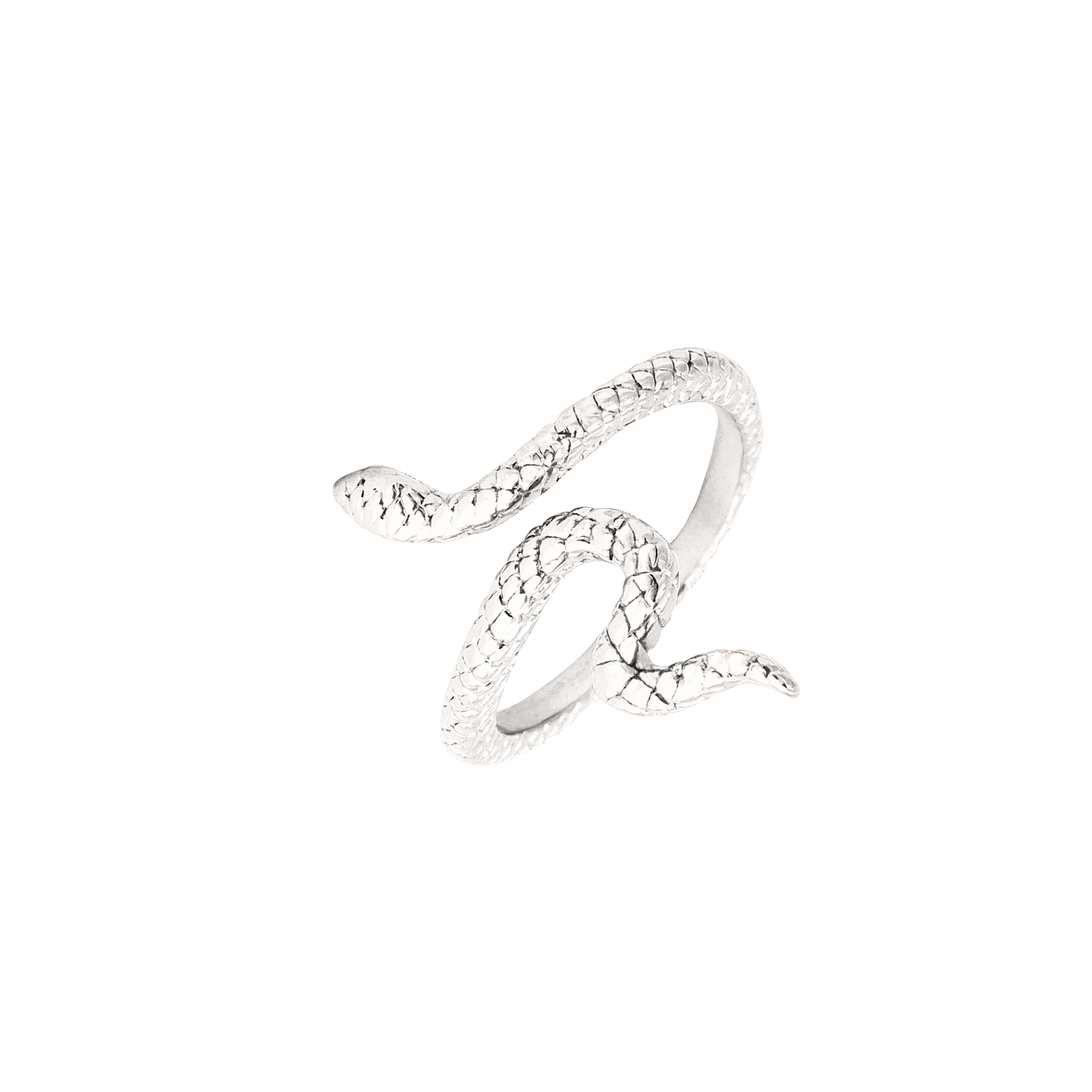Lola Selflove Snake Ring Silber